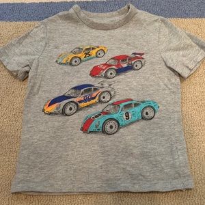 Toddler race car shirt. Gap. Size 4